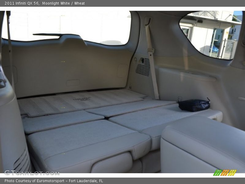Moonlight White / Wheat 2011 Infiniti QX 56