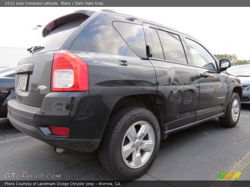 Black / Dark Slate Gray 2013 Jeep Compass Latitude