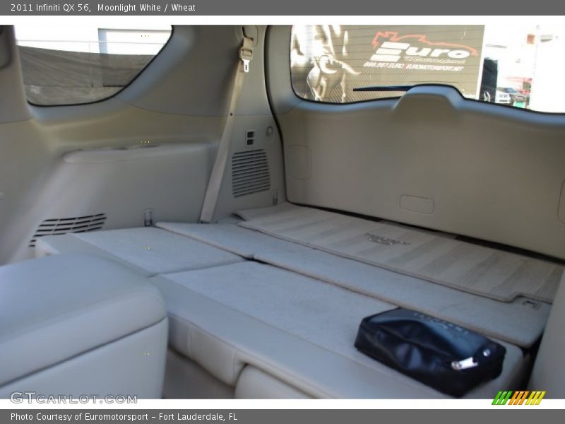 Moonlight White / Wheat 2011 Infiniti QX 56
