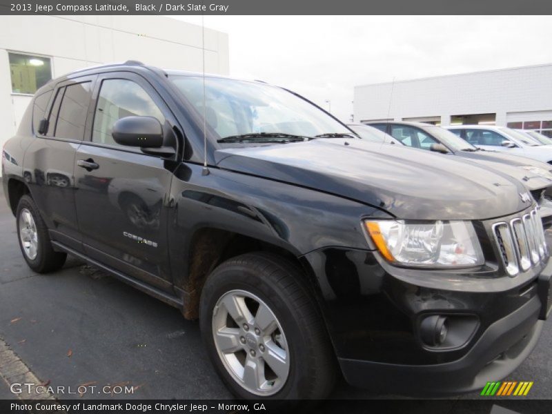 Black / Dark Slate Gray 2013 Jeep Compass Latitude
