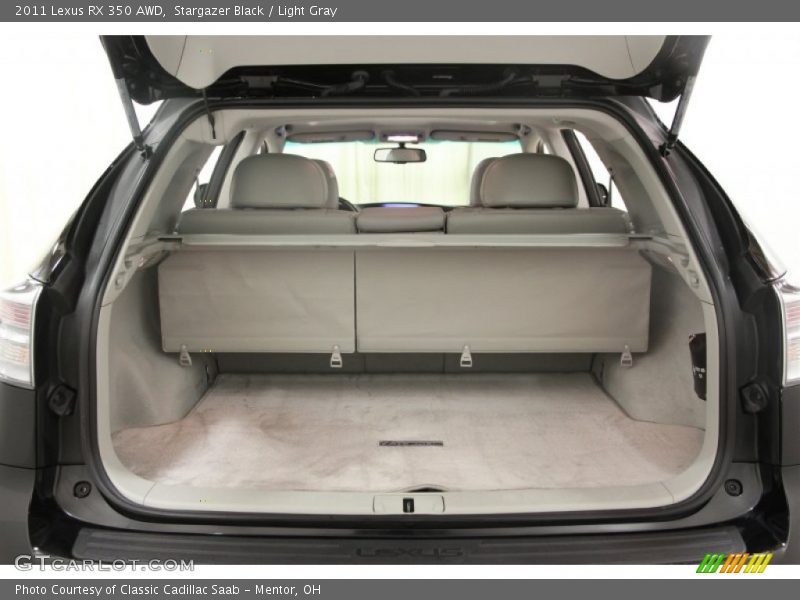 Stargazer Black / Light Gray 2011 Lexus RX 350 AWD