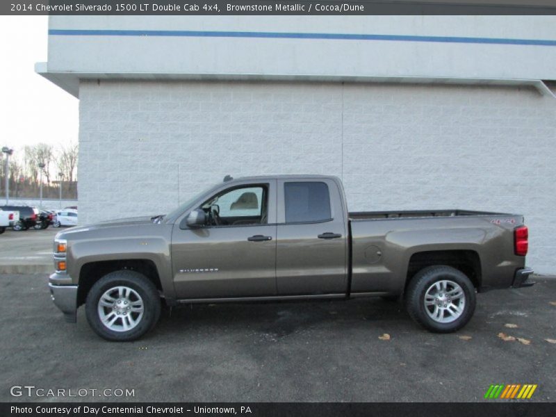 Brownstone Metallic / Cocoa/Dune 2014 Chevrolet Silverado 1500 LT Double Cab 4x4