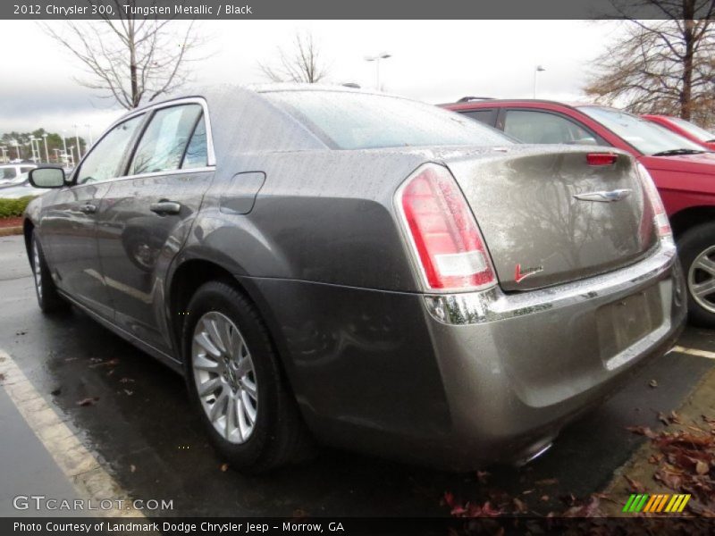 Tungsten Metallic / Black 2012 Chrysler 300