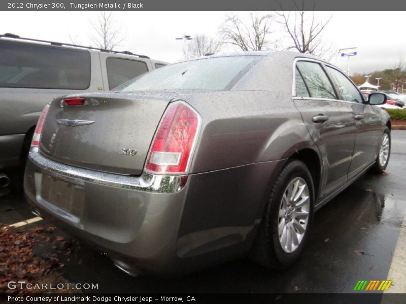 Tungsten Metallic / Black 2012 Chrysler 300