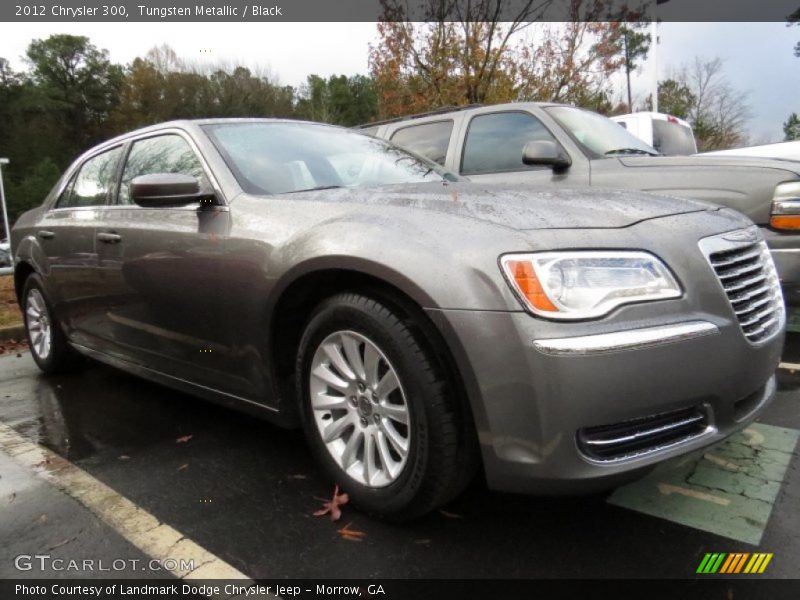 Tungsten Metallic / Black 2012 Chrysler 300