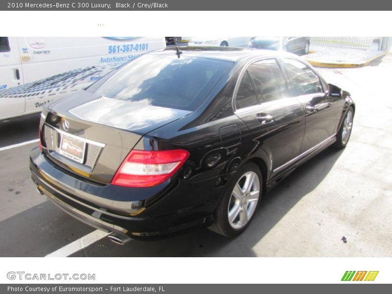 Black / Grey/Black 2010 Mercedes-Benz C 300 Luxury