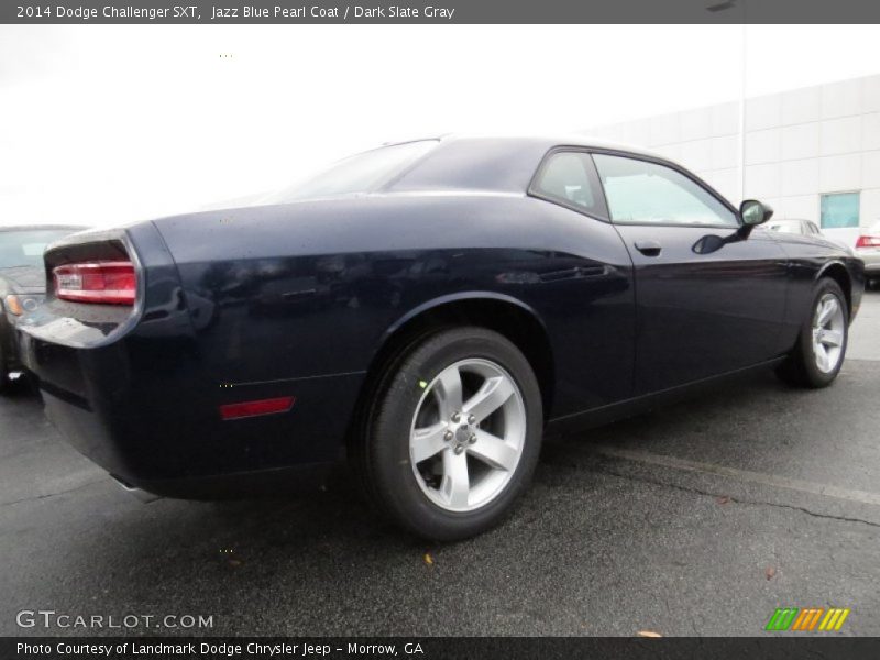 Jazz Blue Pearl Coat / Dark Slate Gray 2014 Dodge Challenger SXT