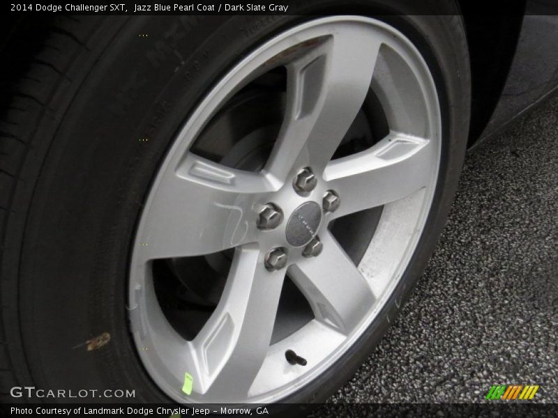 Jazz Blue Pearl Coat / Dark Slate Gray 2014 Dodge Challenger SXT