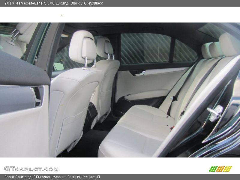 Black / Grey/Black 2010 Mercedes-Benz C 300 Luxury