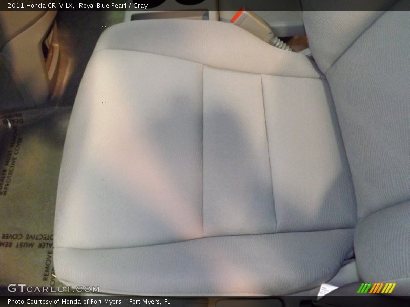 Royal Blue Pearl / Gray 2011 Honda CR-V LX
