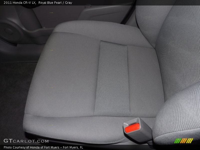Royal Blue Pearl / Gray 2011 Honda CR-V LX