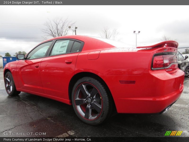 TorRed / Black 2014 Dodge Charger SXT