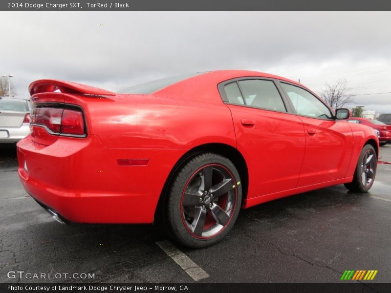 TorRed / Black 2014 Dodge Charger SXT
