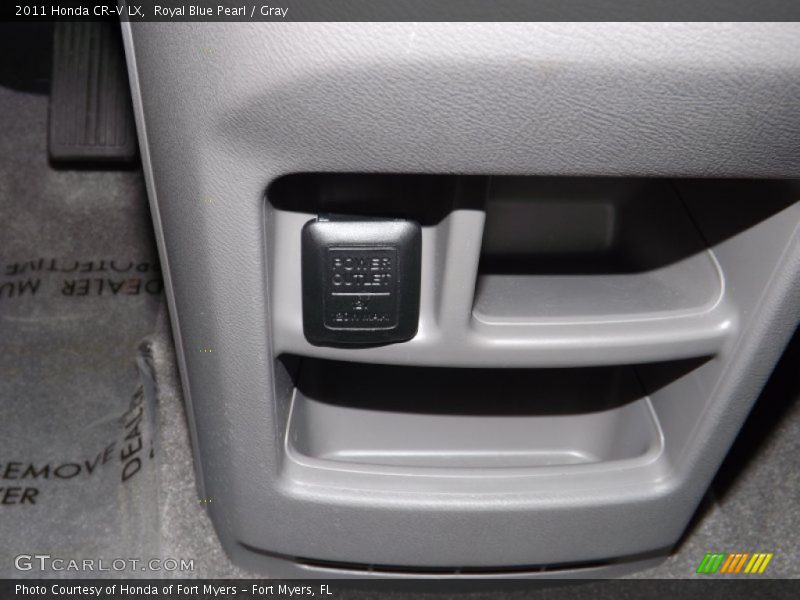 Royal Blue Pearl / Gray 2011 Honda CR-V LX