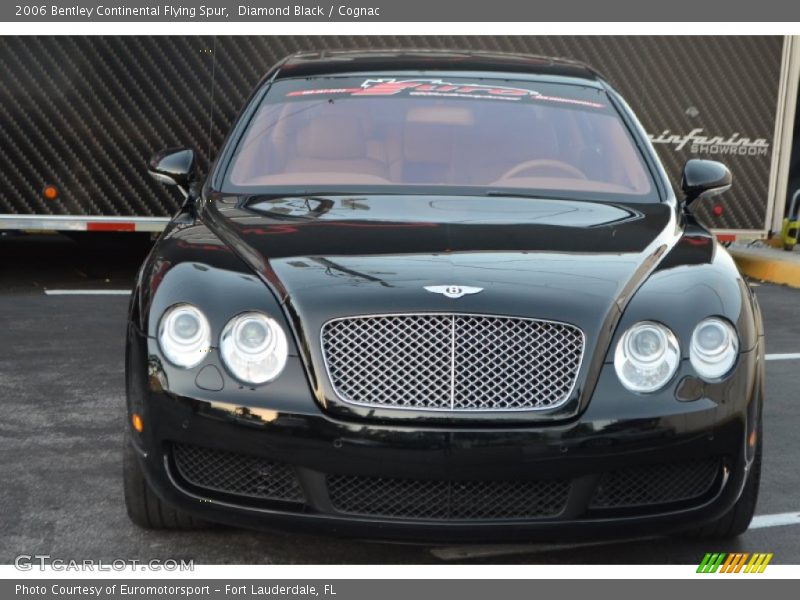 Diamond Black / Cognac 2006 Bentley Continental Flying Spur