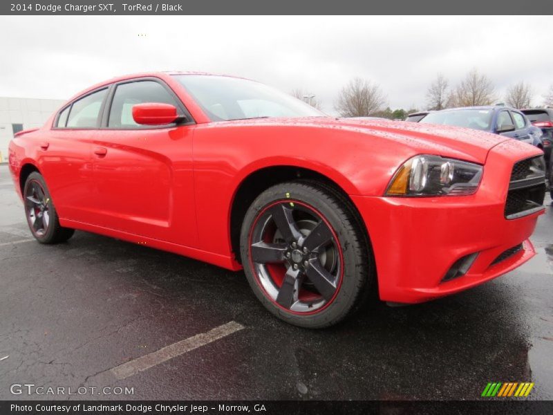 TorRed / Black 2014 Dodge Charger SXT