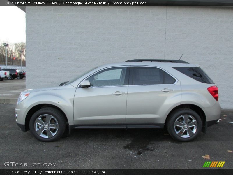  2014 Equinox LT AWD Champagne Silver Metallic