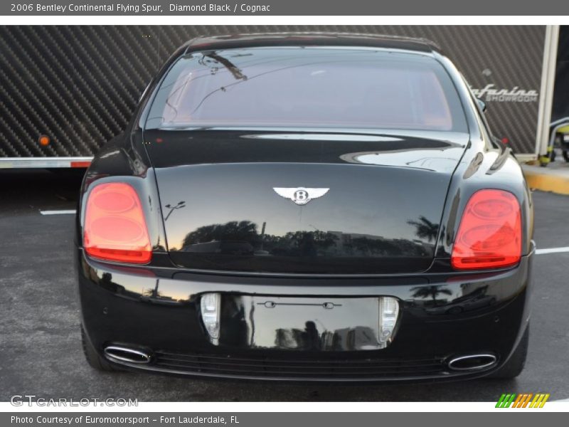Diamond Black / Cognac 2006 Bentley Continental Flying Spur