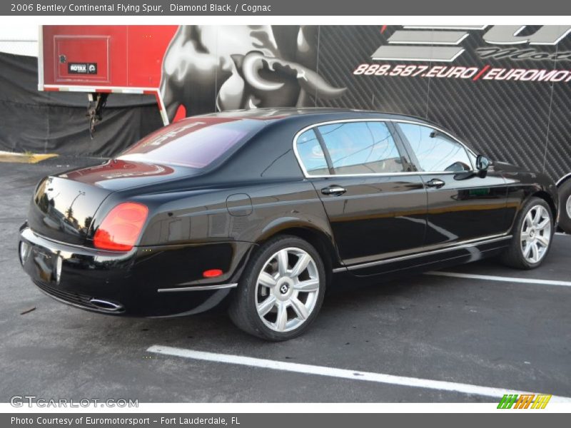 Diamond Black / Cognac 2006 Bentley Continental Flying Spur