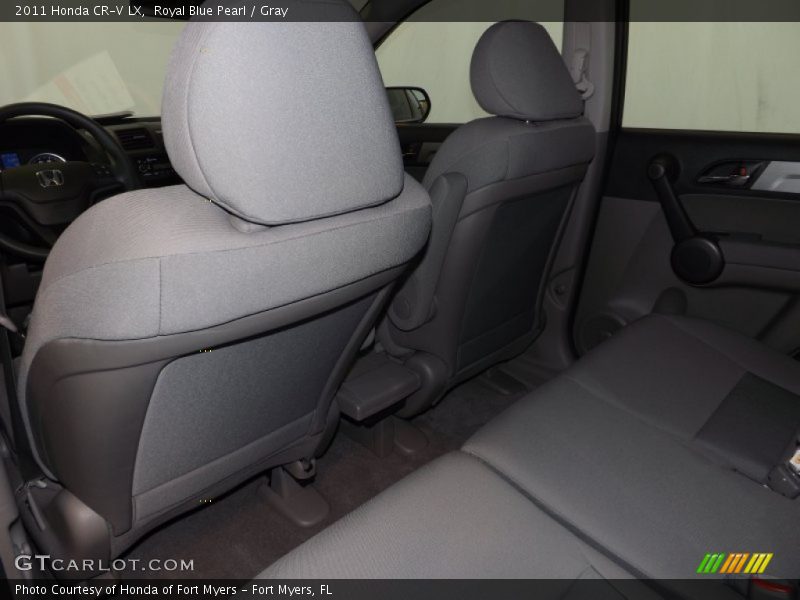 Royal Blue Pearl / Gray 2011 Honda CR-V LX