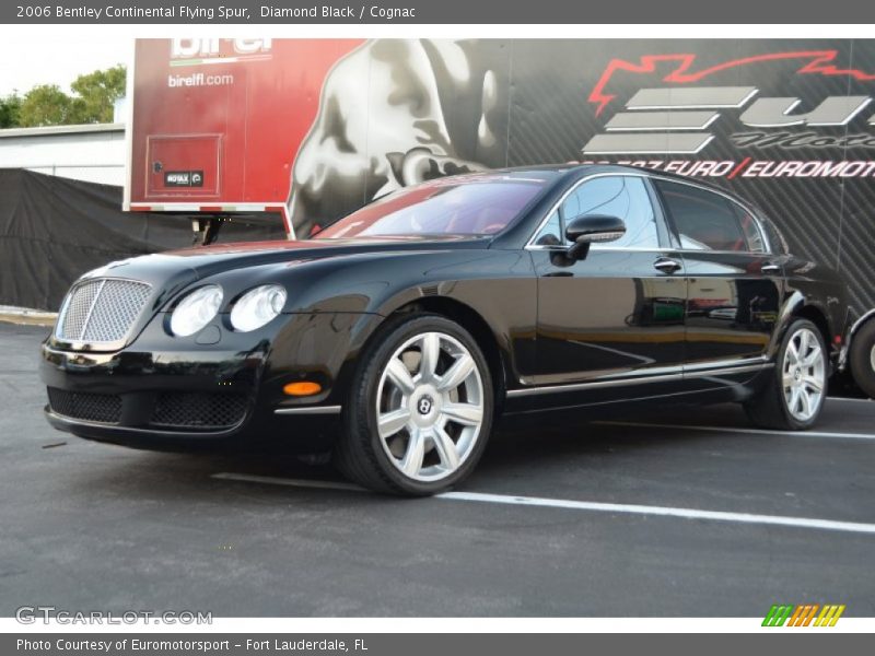 Diamond Black / Cognac 2006 Bentley Continental Flying Spur