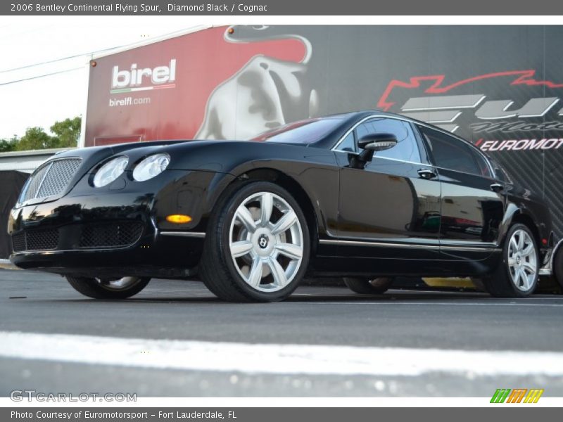 Diamond Black / Cognac 2006 Bentley Continental Flying Spur