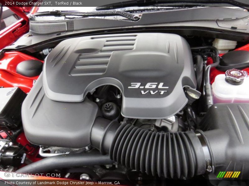 TorRed / Black 2014 Dodge Charger SXT