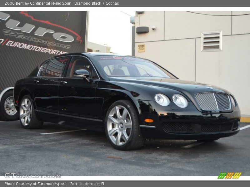 Diamond Black / Cognac 2006 Bentley Continental Flying Spur