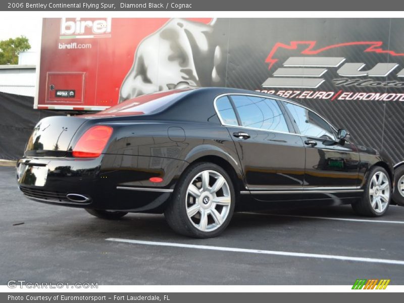 Diamond Black / Cognac 2006 Bentley Continental Flying Spur