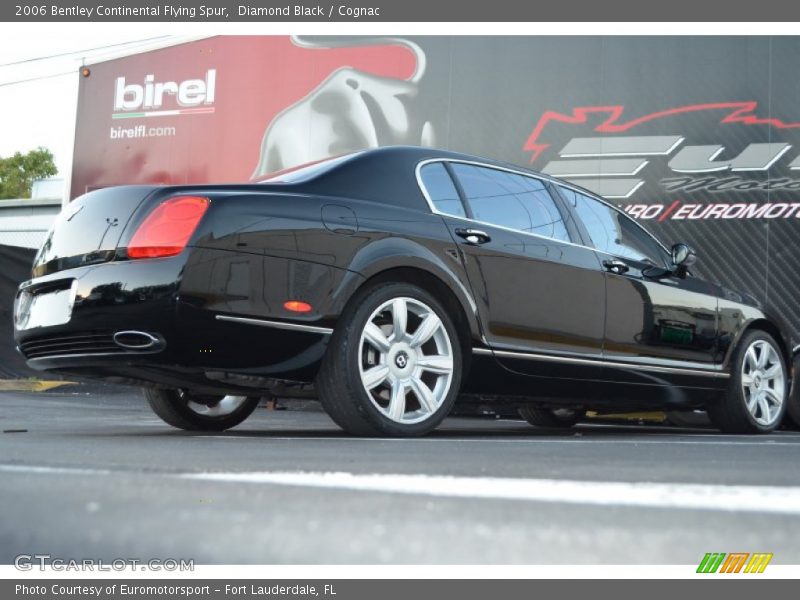 Diamond Black / Cognac 2006 Bentley Continental Flying Spur