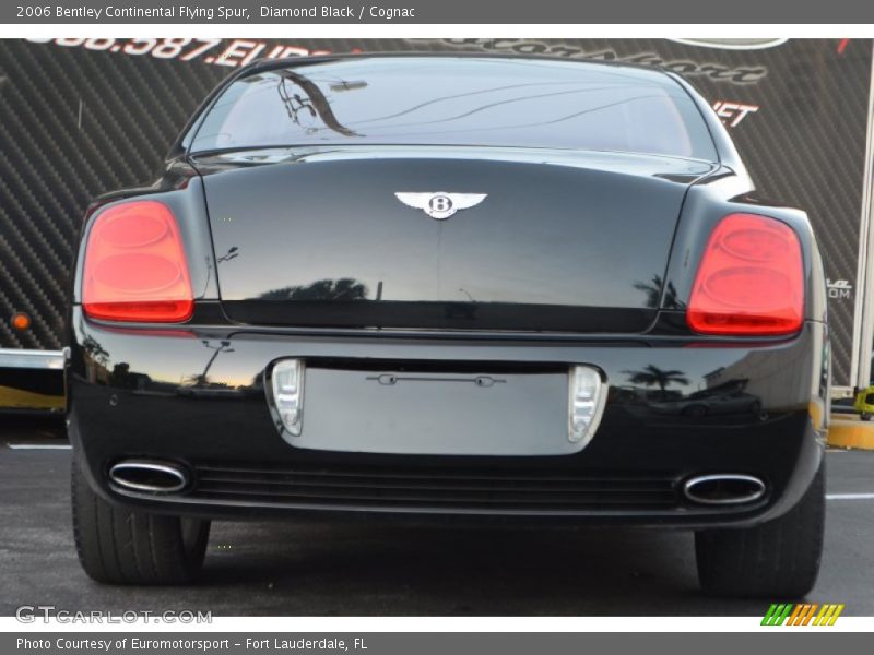 Diamond Black / Cognac 2006 Bentley Continental Flying Spur