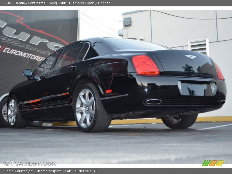 Diamond Black / Cognac 2006 Bentley Continental Flying Spur