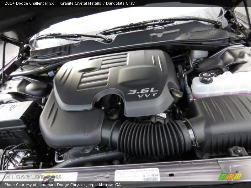 Granite Crystal Metallic / Dark Slate Gray 2014 Dodge Challenger SXT