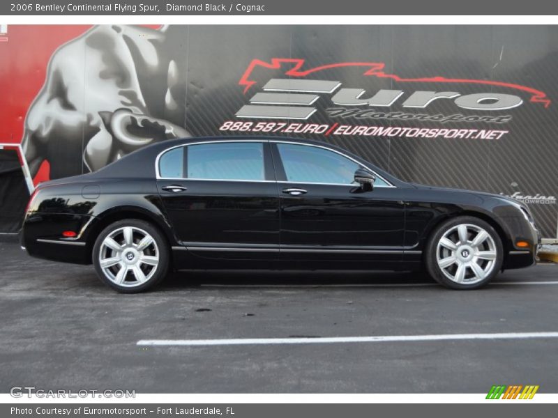 Diamond Black / Cognac 2006 Bentley Continental Flying Spur