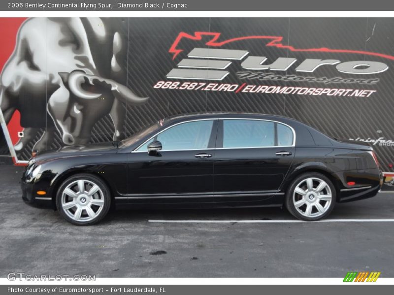 Diamond Black / Cognac 2006 Bentley Continental Flying Spur