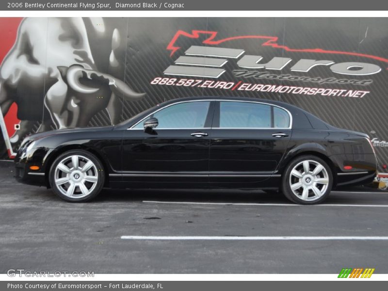 Diamond Black / Cognac 2006 Bentley Continental Flying Spur