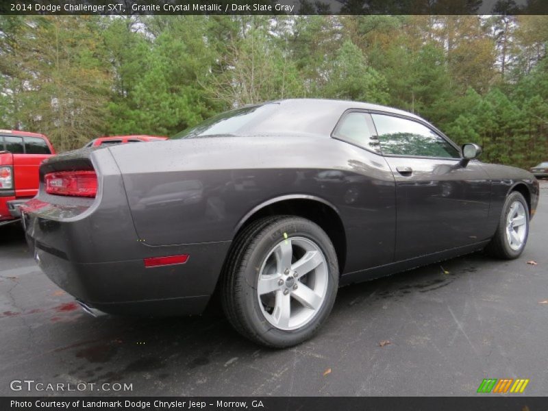 Granite Crystal Metallic / Dark Slate Gray 2014 Dodge Challenger SXT