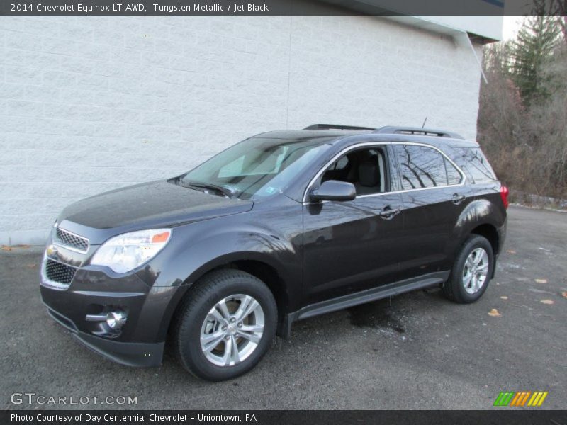 Tungsten Metallic / Jet Black 2014 Chevrolet Equinox LT AWD
