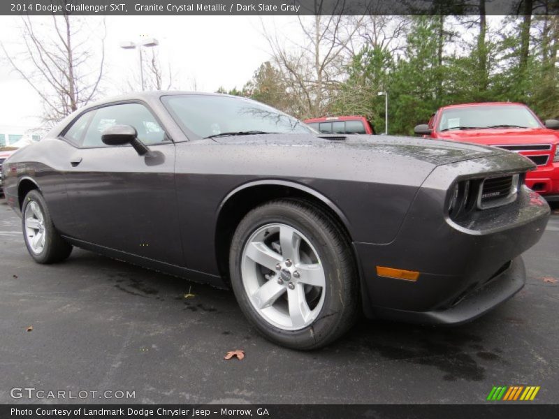 Granite Crystal Metallic / Dark Slate Gray 2014 Dodge Challenger SXT