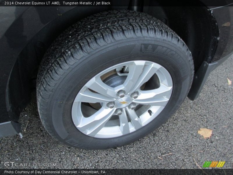 Tungsten Metallic / Jet Black 2014 Chevrolet Equinox LT AWD