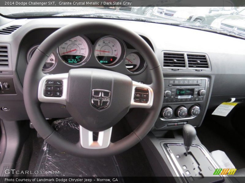 Granite Crystal Metallic / Dark Slate Gray 2014 Dodge Challenger SXT