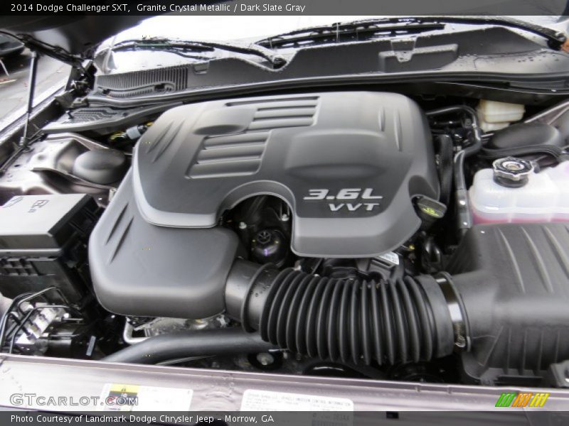 Granite Crystal Metallic / Dark Slate Gray 2014 Dodge Challenger SXT