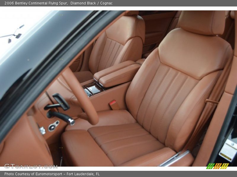 Front Seat of 2006 Continental Flying Spur 