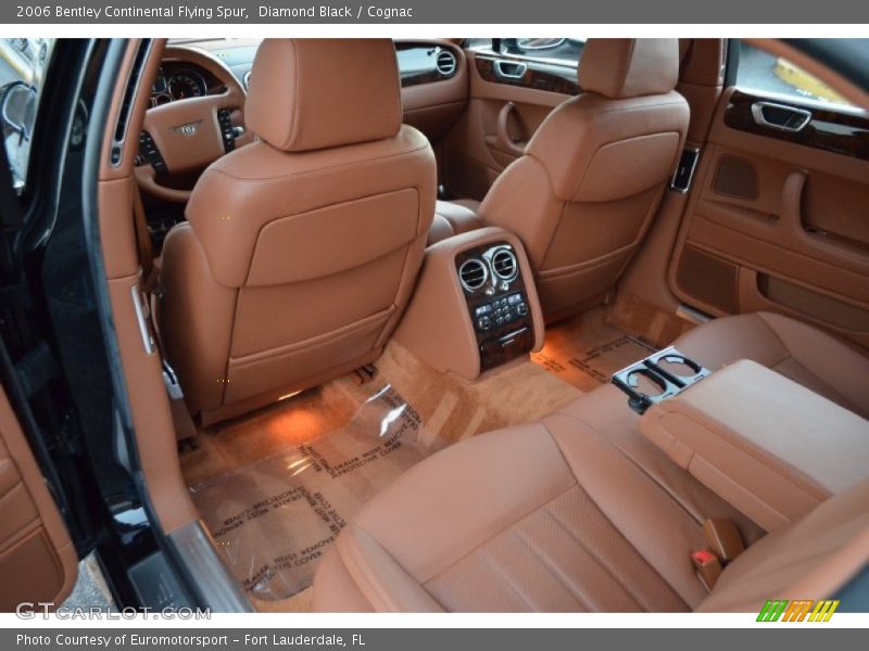 Rear Seat of 2006 Continental Flying Spur 