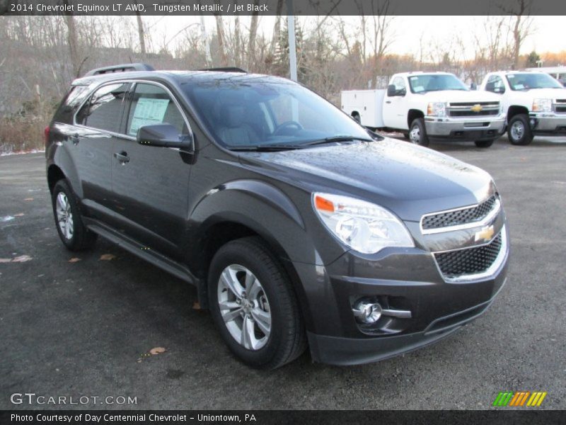 Tungsten Metallic / Jet Black 2014 Chevrolet Equinox LT AWD