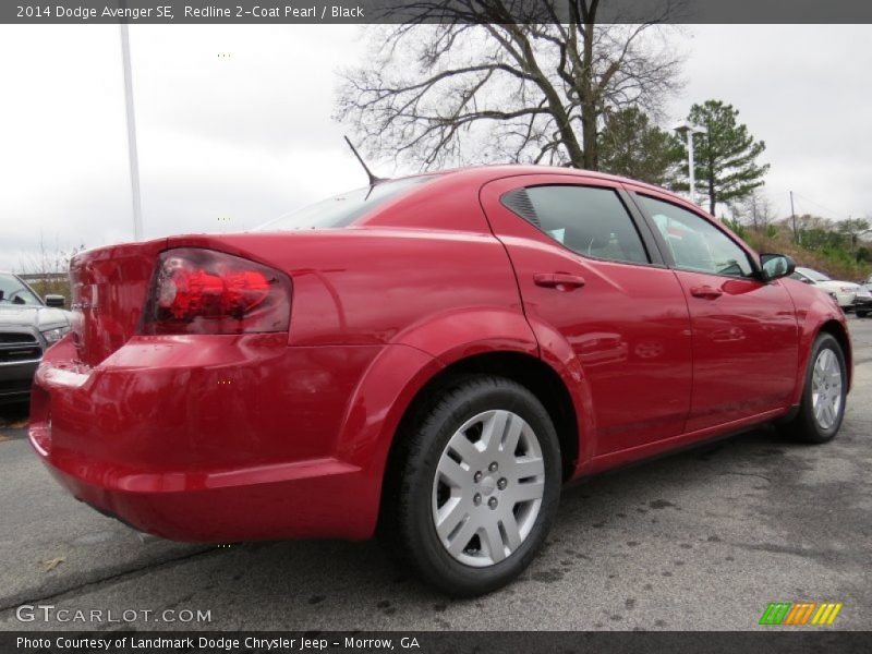 Redline 2-Coat Pearl / Black 2014 Dodge Avenger SE