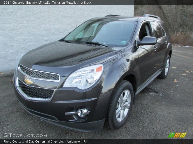 Tungsten Metallic / Jet Black 2014 Chevrolet Equinox LT AWD