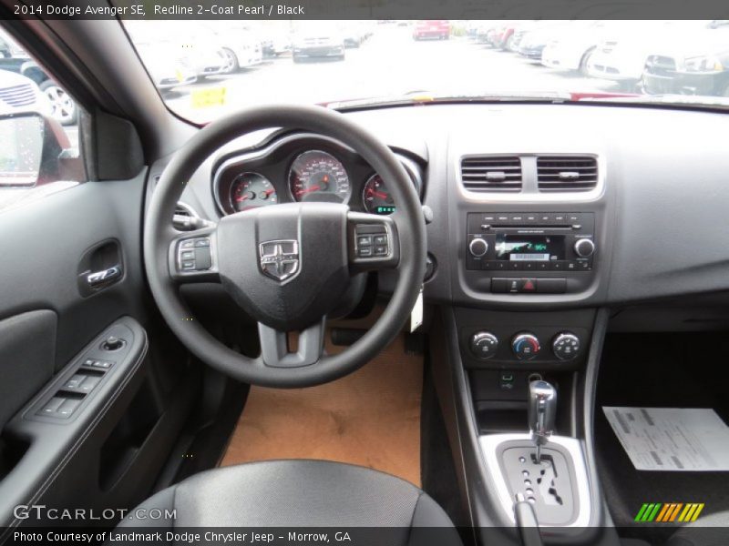 Redline 2-Coat Pearl / Black 2014 Dodge Avenger SE