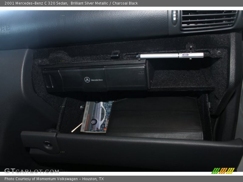 Brilliant Silver Metallic / Charcoal Black 2001 Mercedes-Benz C 320 Sedan