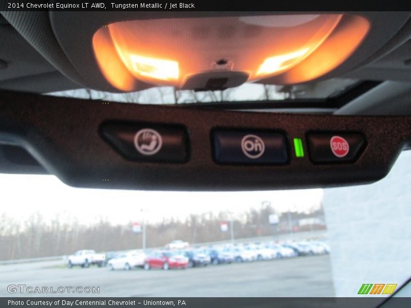 Tungsten Metallic / Jet Black 2014 Chevrolet Equinox LT AWD